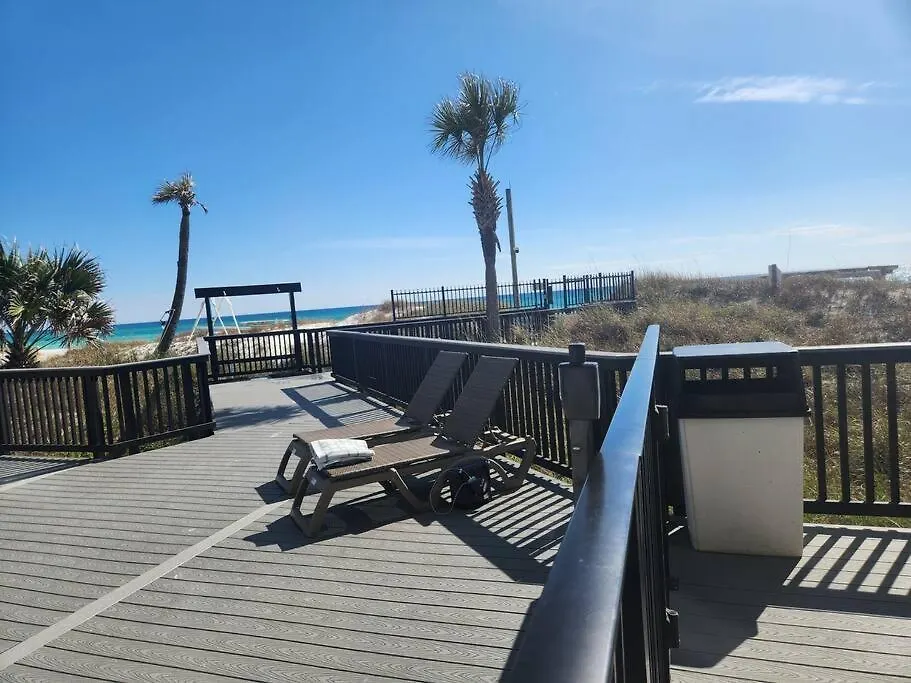 Beautiful Beachfront 1Br 1Ba Stunning Views Panama City Beach Apartmán